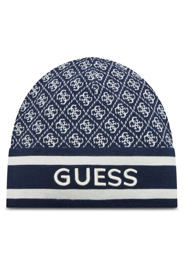 Guess Czapka W4BZ21 Z3JD2 Błękitny. Kolor: niebieski. Materiał: materiał