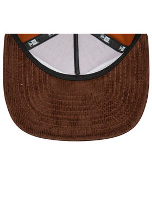 New Era Czapka z daszkiem Cord Golfer Braves 60435053 Brązowy. Kolor: brązowy. Materiał: materiał