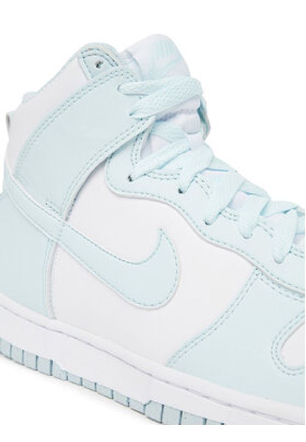 Nike Sneakersy Dunk High Nn FV5960 100 Biały. Kolor: biały. Materiał: skóra