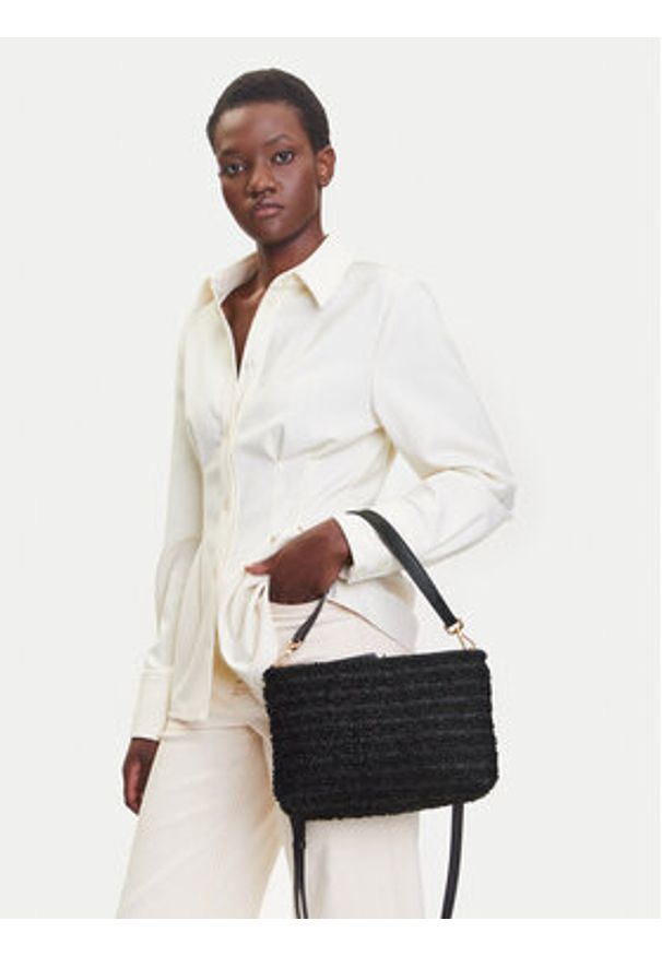 Gianni Chiarini Torebka Brenda BS 10915 FROU Czarny. Kolor: czarny