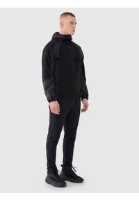 4f - 4F Wysokie buty trekkingowe SPEED HIKER z membraną męskie - czarne 40. Kolor: czarny. Materiał: materiał, guma. Szerokość cholewki: normalna. Sport: turystyka piesza #2