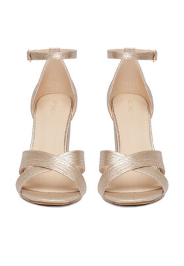 DeeZee Sandały CEO-998877 Złoty. Kolor: złoty. Materiał: materiał