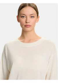 Armani Exchange Sweter XW000772 AF16602 U1003 Écru Relaxed Fit. Materiał: wełna #3