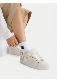 DC Shoes Sneakersy EO-COURT GRAFFIK SE DC01666102 Écru. Kolor: kremowy. Materiał: skóra, zamsz #6