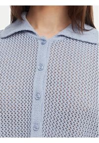 Vero Moda Kardigan Mystic 10342420 Niebieski Regular Fit. Kolor: niebieski. Materiał: bawełna #5