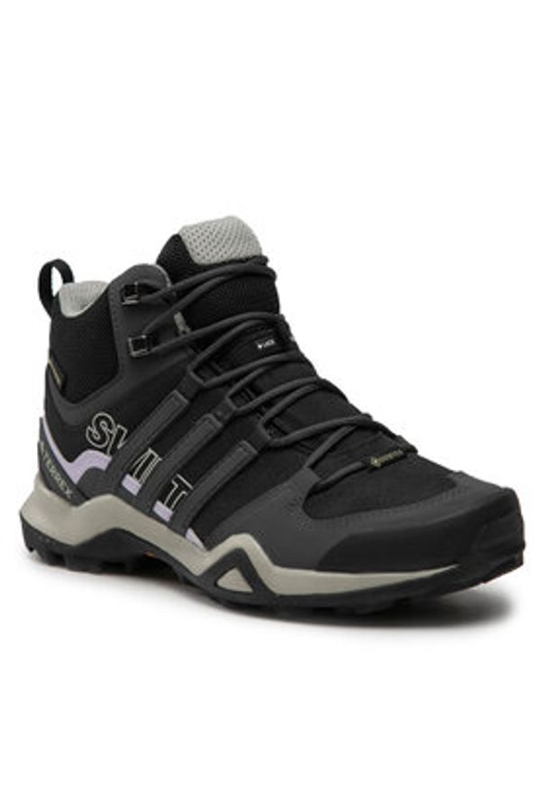 Adidas - adidas Trekkingi Terrex Swift R2 Mid GORE-TEX Hiking Shoes IF7637 Czarny. Kolor: czarny. Materiał: materiał