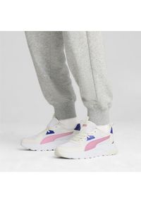 Puma - Męskie sneakersy Trinity Lite PUMA White Mauved Out Vapor Gray Lapis Lazuli Pink. Kolor: wielokolorowy, szary, różowy, biały