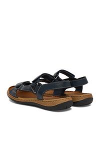 Go Soft Sandały CEO-WI23-4773-05 Granatowy. Kolor: niebieski. Materiał: skóra #7