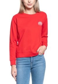 Wrangler - WRANGLER CREW SWEAT LOLLIPOP RED W6Z1HYXSK #2