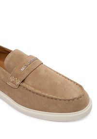 Karl Lagerfeld - KARL LAGERFELD Półbuty Kori KL21412 Beżowy. Kolor: beżowy. Materiał: skóra, zamsz #3