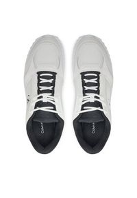 Calvin Klein Jeans Sneakersy Eva Runner Low Mg Wmm YM0YM01145 Biały. Kolor: biały. Materiał: skóra #4