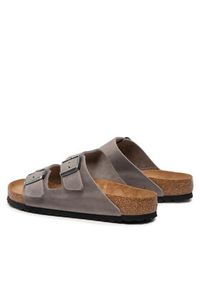 Birkenstock Klapki Arizona Bs 552801 Szary. Kolor: szary. Materiał: skóra #3