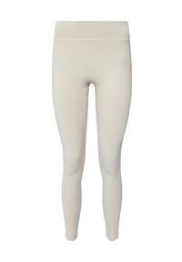 Reebok Legginsy RK25311CCW Beżowy Slim Fit. Kolor: beżowy. Materiał: syntetyk #4