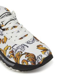 Versace Jeans Couture Sneakersy 78YA3SA1 Biały. Kolor: biały. Materiał: materiał