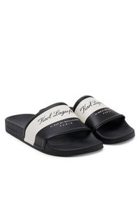 Karl Lagerfeld - KARL LAGERFELD Klapki Kondo 2.0 KL80923 Czarny. Kolor: czarny #6