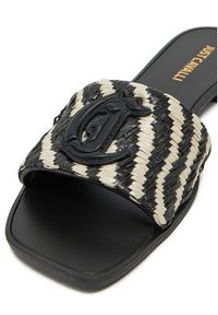 Just Cavalli Klapki Elsie78RA3S91 ZSC05 Czarny. Kolor: czarny. Materiał: skóra #4