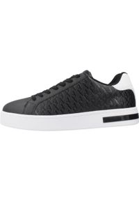 Armani Exchange - Kapcie ARMANI EXCHANGE XM000140 AF1191 Czarny. Kolor: czarny. Materiał: syntetyk, tkanina. Sport: turystyka piesza