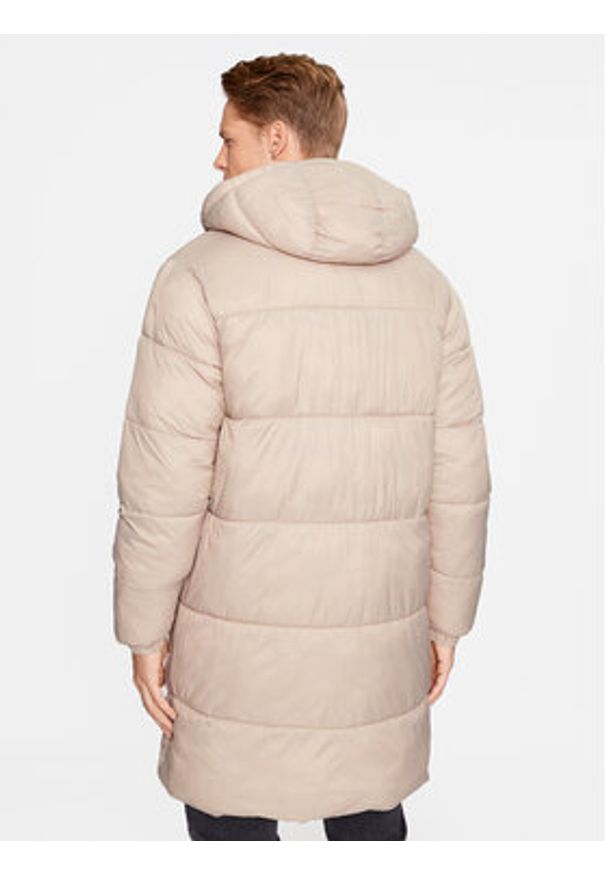 Jack & Jones - Jack&Jones Kurtka zimowa 12236052 Beżowy Regular Fit. Kolor: beżowy. Materiał: syntetyk. Sezon: zima