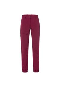 Vaude - Spodnie przeciwdeszczowe damskie VAUDE Yaras. Kolor: fioletowy. Długość: długie. Sport: kolarstwo #1