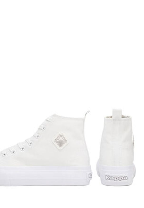 Kappa Trampki VISKA OC 243208OC-1010 Biały. Kolor: biały. Materiał: materiał