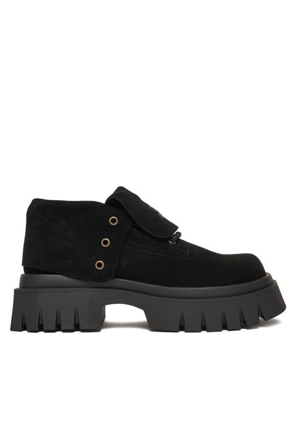 Steve Madden Trapery Parkview SM11004796 Czarny. Kolor: czarny. Materiał: materiał