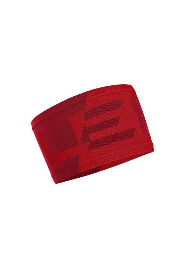 Salewa - Opaska na głowę Pedroc Seamless. Kolor: czerwony. Materiał: materiał