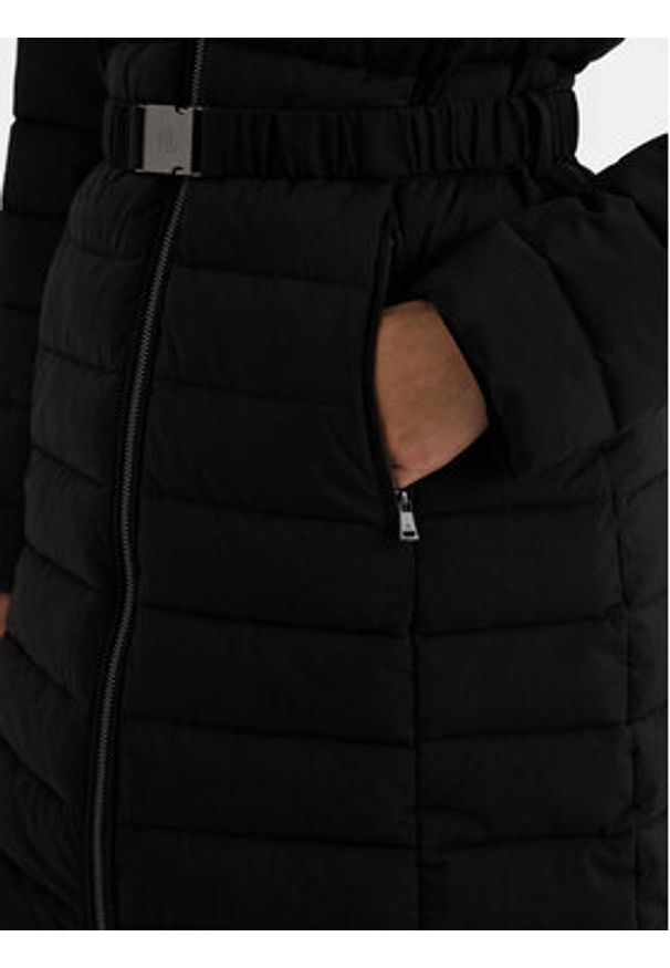 Lauren Ralph Lauren - LAUREN RALPH LAUREN Płaszcz zimowy 297951283001 Czarny Straight Fit. Kolor: czarny. Materiał: syntetyk. Sezon: zima
