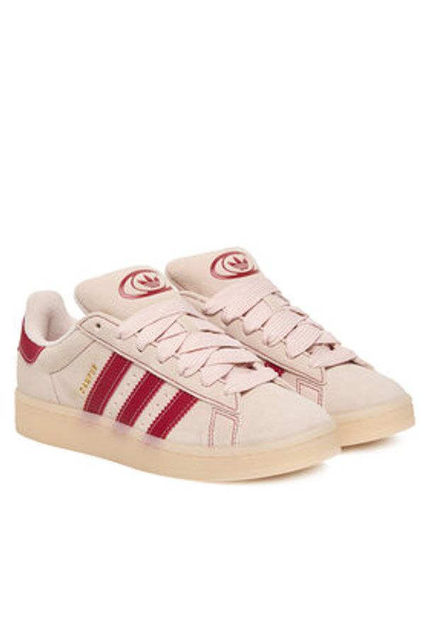 Adidas - adidas Sneakersy Campus 00S W IH4249 Beżowy. Kolor: beżowy. Materiał: skóra, zamsz. Model: Adidas Campus