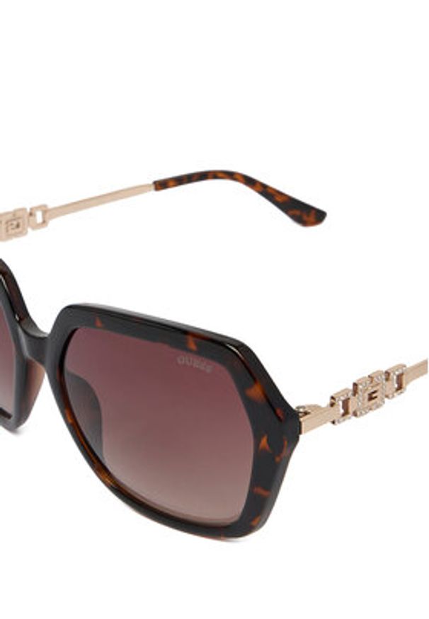 Guess Okulary przeciwsłoneczne GU00267 Brązowy. Kolor: brązowy