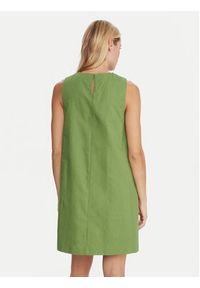 Weekend Max Mara Sukienka codzienna Racer 2515221102 Zielony Regular Fit. Okazja: na co dzień. Kolor: zielony. Materiał: bawełna. Typ sukienki: proste. Styl: casual #4