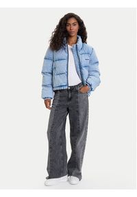 Guess Jeans Kurtka zimowa W5BL85 D6181 Niebieski Regular Fit. Kolor: niebieski. Materiał: bawełna. Sezon: zima #3