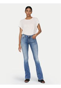 only - ONLY Jeansy Blush 15245444 Niebieski Flare Fit. Kolor: niebieski #2