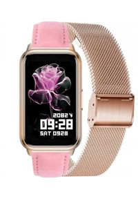 Smartwatch Rubicon Zegarek Damski SMARTWATCH RNCF48-r.gold/pink. Rodzaj zegarka: smartwatch #1