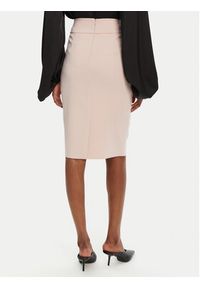 Rinascimento Spódnica ołówkowa CFC0122972003 Różowy Regular Fit. Kolor: różowy. Materiał: syntetyk #2