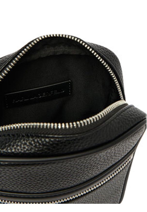 Karl Lagerfeld - KARL LAGERFELD Saszetka A3M30171 Czarny. Kolor: czarny. Materiał: skóra