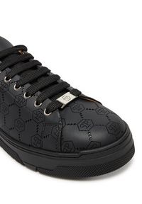 Philipp Plein - PHILIPP PLEIN Sneakersy PAES USC0770 Czarny. Kolor: czarny. Materiał: skóra #5