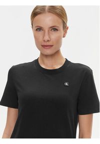 Calvin Klein Jeans T-Shirt J20J223226 Czarny Regular Fit. Kolor: czarny. Materiał: bawełna #4