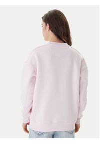 Guess Bluza W6RQ16 KB681 Różowy Regular Fit. Kolor: różowy. Materiał: syntetyk, bawełna #2