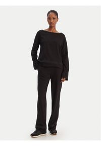 Hugo - HUGO Piżama Logo 50556636 Czarny Regular Fit. Kolor: czarny. Materiał: bawełna #1