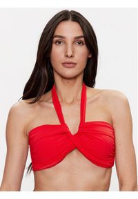 Seafolly Góra od bikini 33816-942 Czerwony. Kolor: czerwony. Materiał: syntetyk