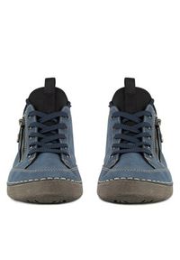 Rieker Półbuty 52573-14 Niebieski. Kolor: niebieski. Materiał: materiał #7