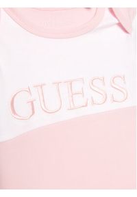 Guess Komplet body i spodnie H3YW19 KA6W4 Różowy Regular Fit. Kolor: różowy. Materiał: bawełna #6