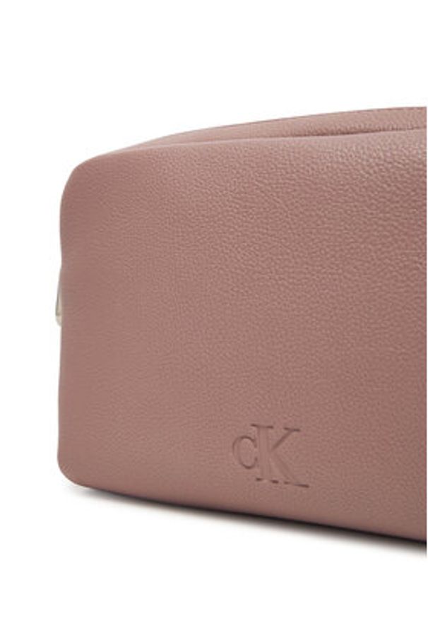 Calvin Klein Jeans Torebka Ultralight Camera Bag21 Pu LV04K3124G Różowy. Kolor: różowy. Materiał: skórzane