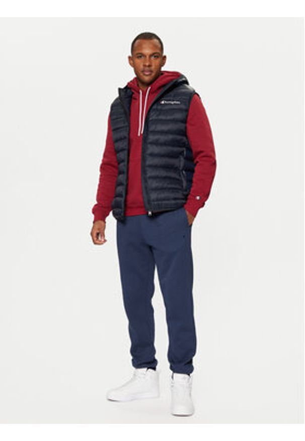 Champion Kamizelka 220341 Granatowy Regular Fit. Kolor: niebieski. Materiał: syntetyk