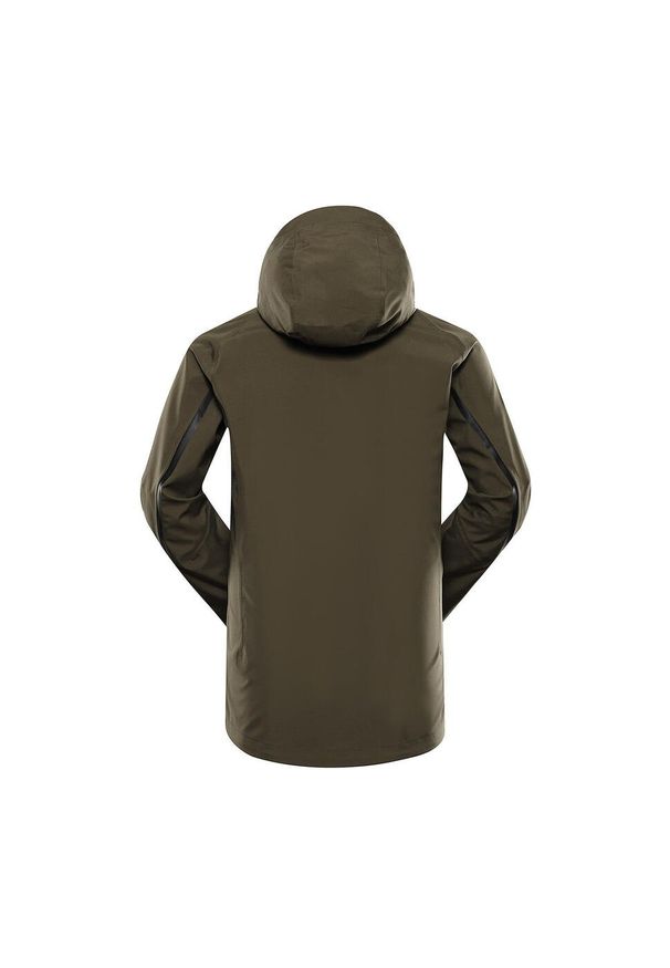 ALPINE PRO - Kurtka męska trekkingowa Alpine Pro Jerd wodoodporna. Kolor: zielony. Sport: turystyka piesza
