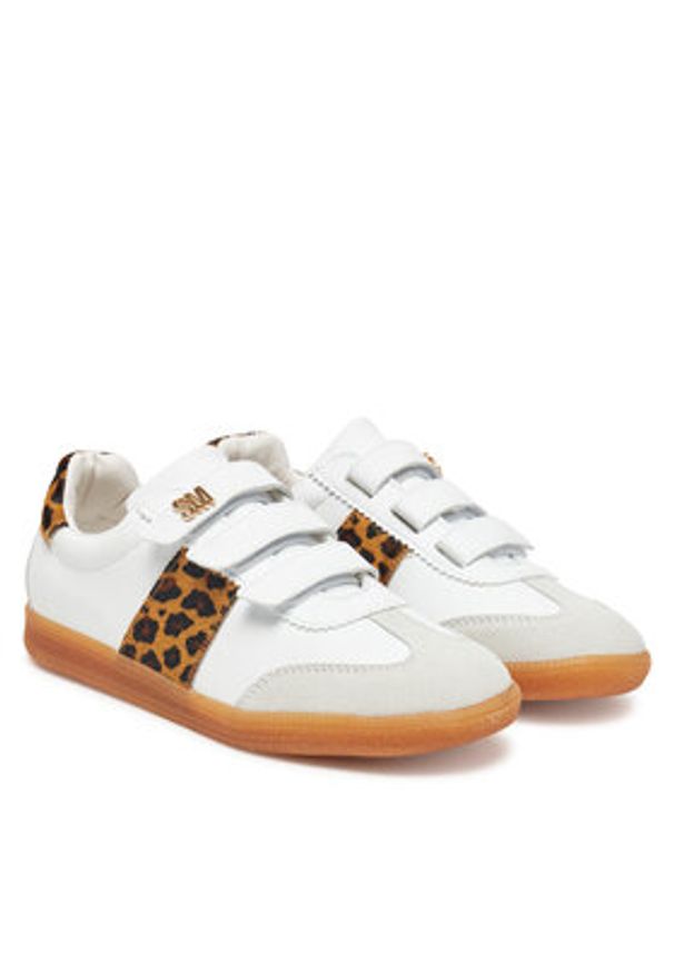 Steve Madden Sneakersy Eileen SM11003800 Biały. Kolor: biały. Materiał: skóra