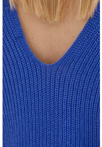 JDY sweter damski kolor granatowy. Kolor: niebieski #5