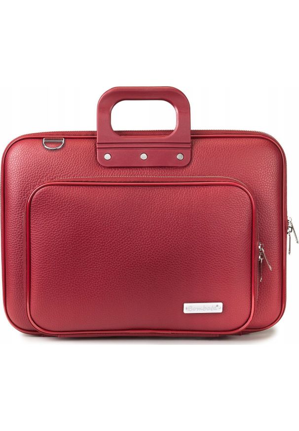 Torba Bombata Bombata Plus Classic 15"-16" borgogna red