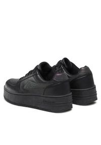 Kappa Sneakersy 243001GC Czarny. Kolor: czarny. Materiał: skóra #3