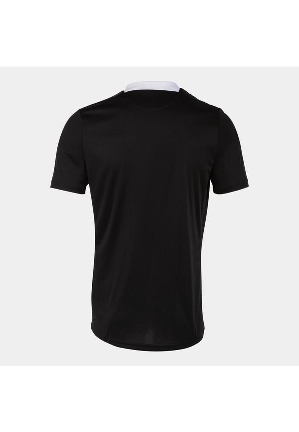 Joma Flag Koszulka Sportowa Czarny-Biały 3XS. Kolor: wielokolorowy, biały, czarny. Materiał: poliester. Sport: piłka nożna